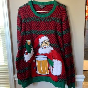 33 Degrees Men’s XL 100% Cotton Christmas Sweater
